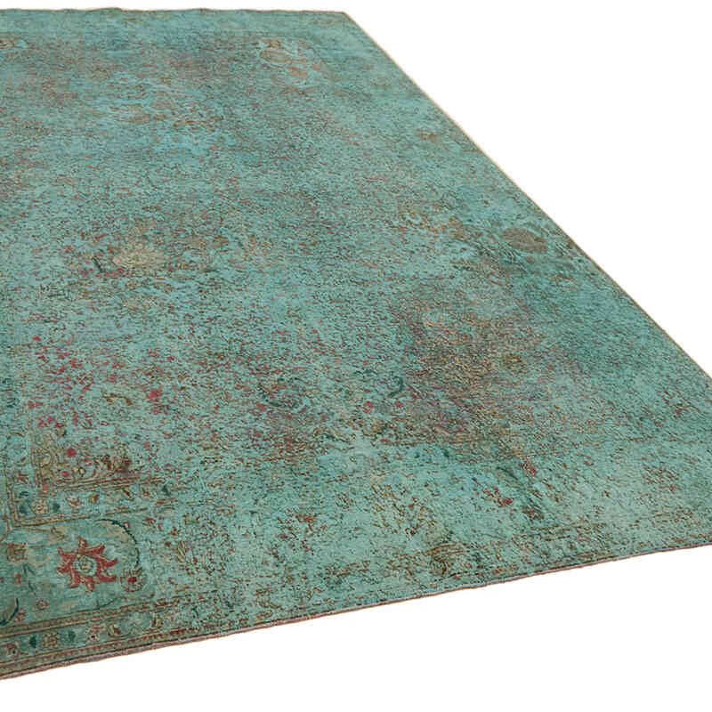 Alfombra Turca Vintage Sobre-teñida  - 240 cm x 356 cm - K0066446