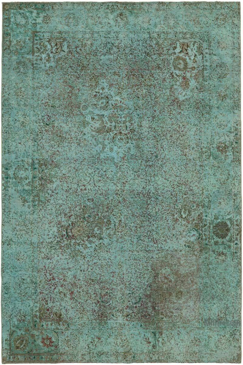 Alfombra Turca Vintage Sobre-teñida  - 240 cm x 356 cm - K0066446