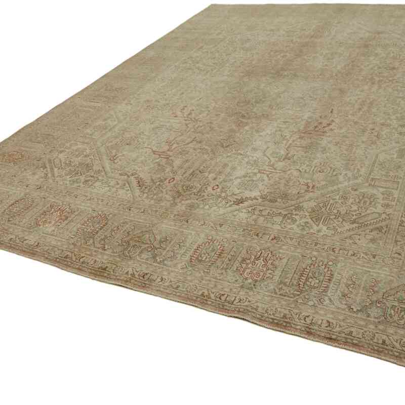 Vintage Hand-Knotted Oriental Rug - 9' 7" x 12' 10" (115" x 154") - K0066448