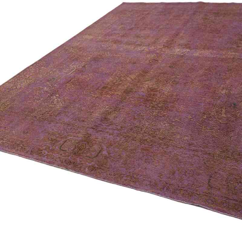 Over-dyed Vintage Hand-Knotted Oriental Rug - 9' 6" x 12' 9" (114" x 153") - K0066453