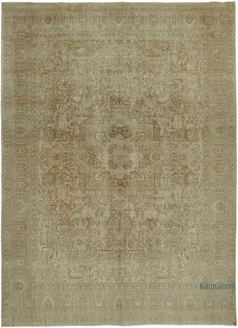 Vintage Hand-Knotted Oriental Rug - 9' 7" x 13'  (115" x 156") - K0066454