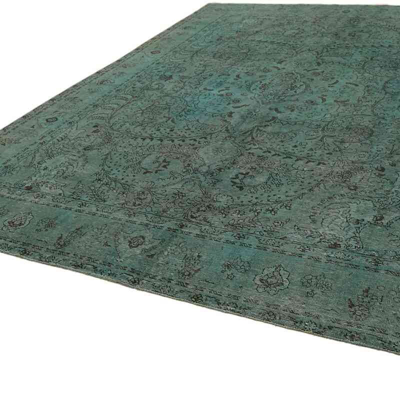 Over-dyed Vintage Hand-Knotted Oriental Rug - 9' 9" x 13' 3" (117" x 159") - K0066461