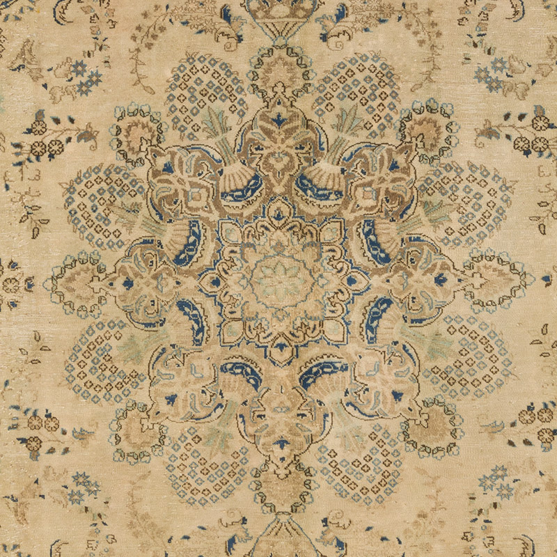 Alfombra Oriental Vintage Anudada a Mano - 285 cm x 370 cm - K0066478
