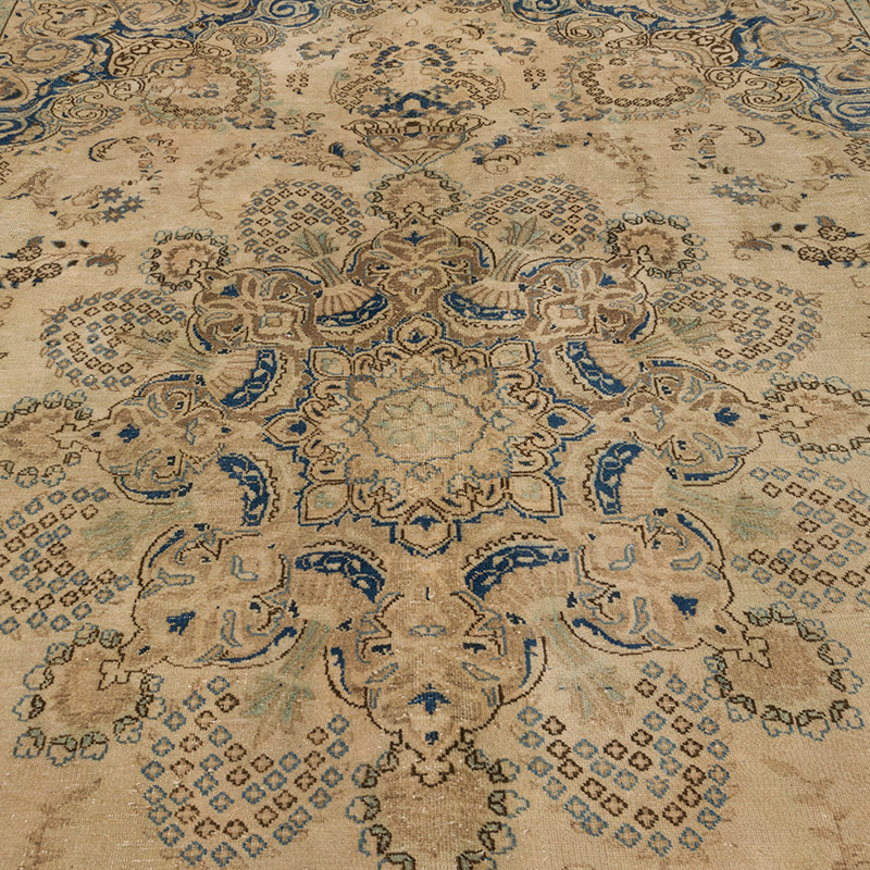 Alfombra Oriental Vintage Anudada a Mano - 285 cm x 370 cm - K0066478