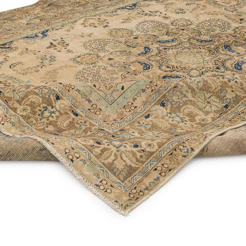 Alfombra Oriental Vintage Anudada a Mano - 285 cm x 370 cm - K0066478