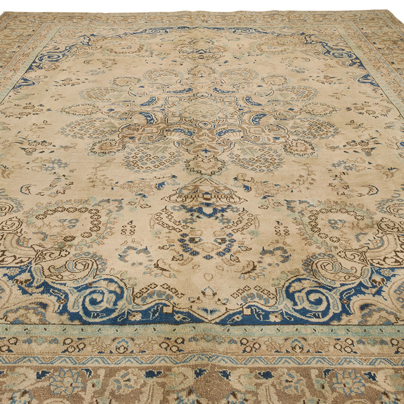 Alfombra Oriental Vintage Anudada a Mano - 285 cm x 370 cm - K0066478