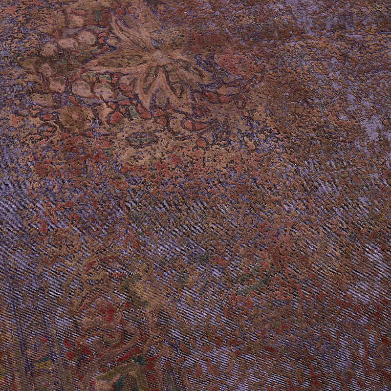 Boyalı El Dokuma Vintage Halı - 300 cm x 391 cm - K0066481