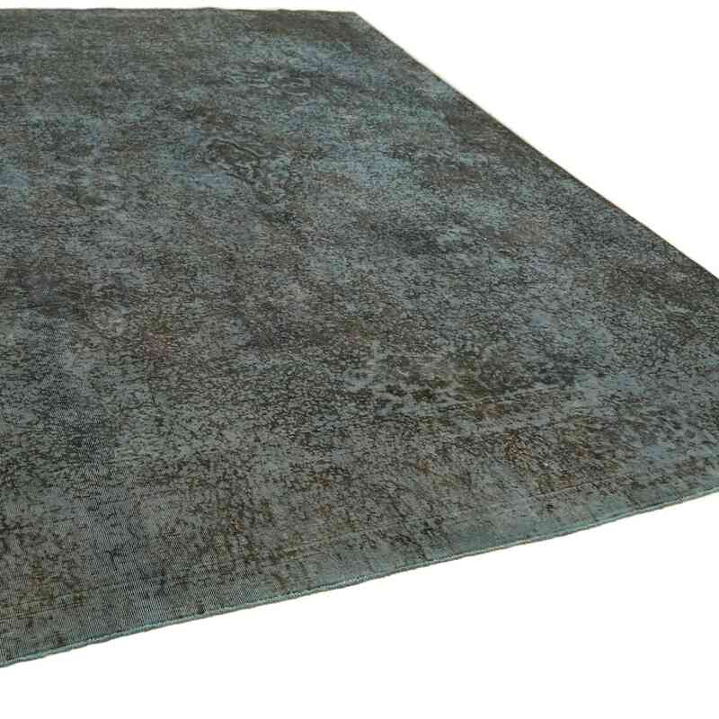 Over-dyed Vintage Hand-Knotted Oriental Rug - 9' 5" x 12' 7" (113" x 151") - K0066482