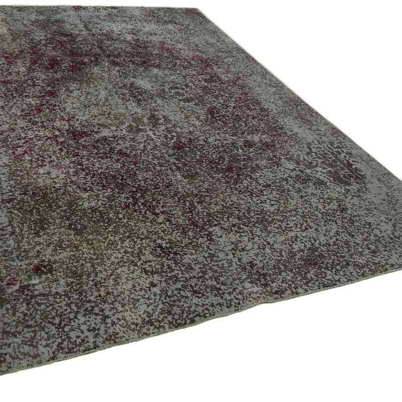 Over-dyed Vintage Hand-Knotted Oriental Rug - 7' 9" x 10' 10" (93" x 130") - K0066490