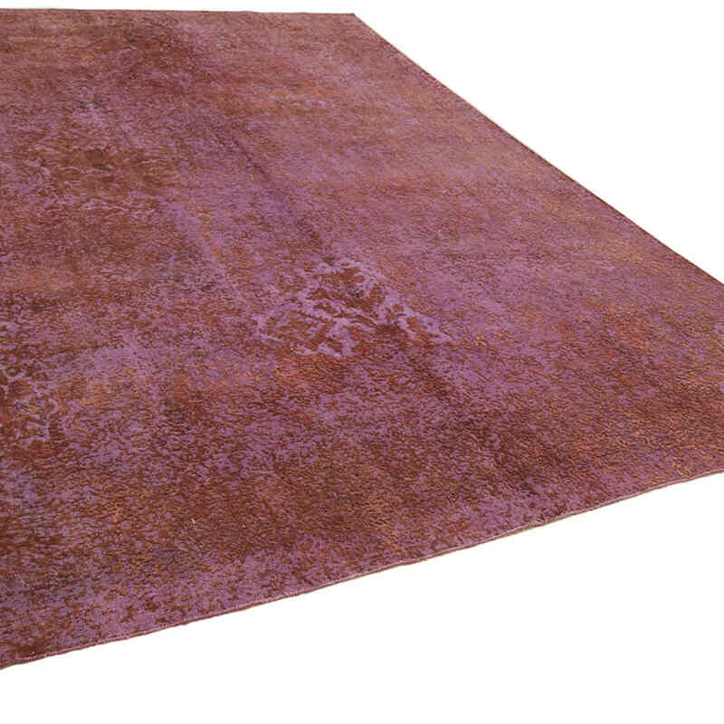 Boyalı El Dokuma Vintage Halı - 292 cm x 387 cm - K0066491