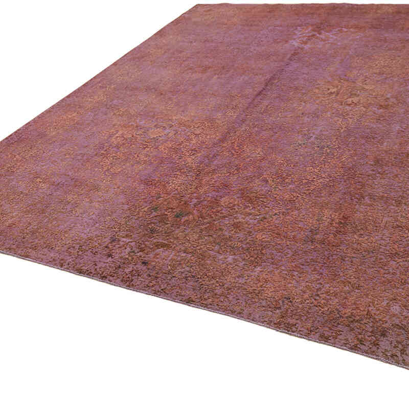 Boyalı El Dokuma Vintage Halı - 292 cm x 387 cm - K0066491