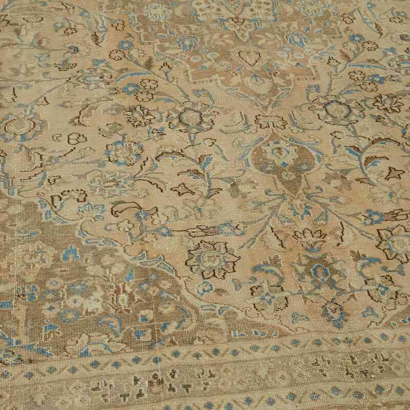 Vintage Hand-Knotted Oriental Rug - 9' 3" x 12' 4" (111" x 148") - K0066499