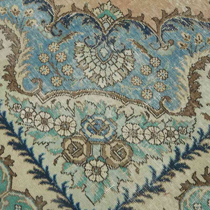 Vintage Hand-Knotted Oriental Rug - 7' 5" x 10' 7" (89" x 127") - K0066522