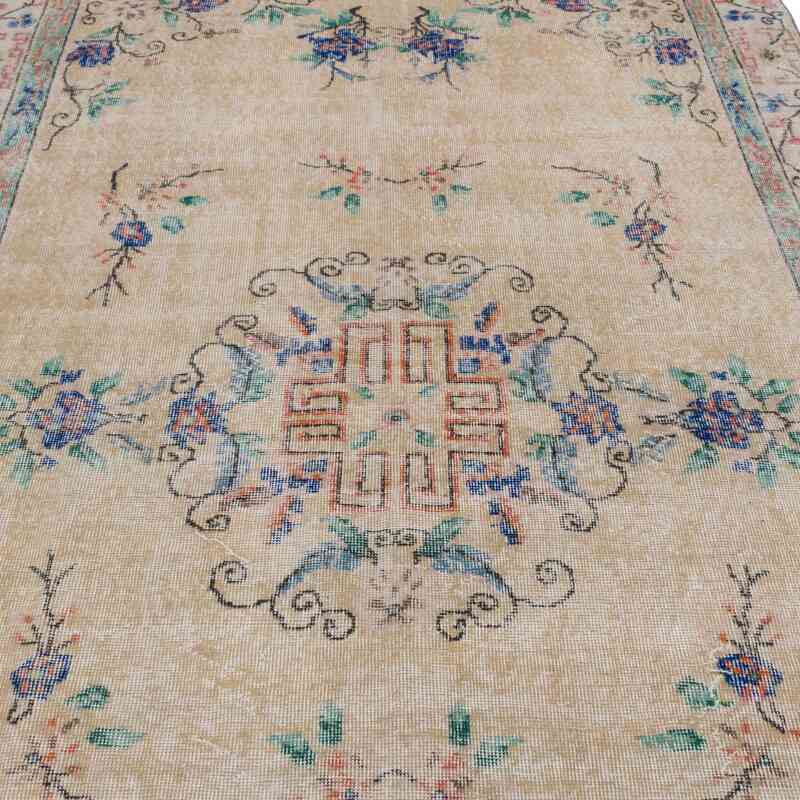 Alfombra Vintage Turca Anudada a Mano - 175 cm x 272 cm - K0066571