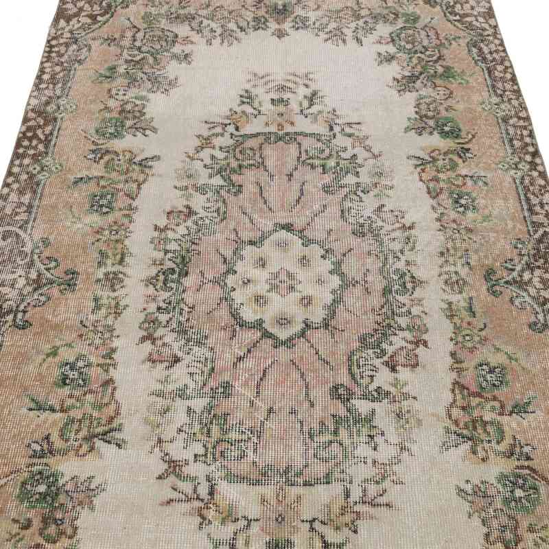El Dokuma Vintage Halı - 113 cm x 210 cm - K0066585