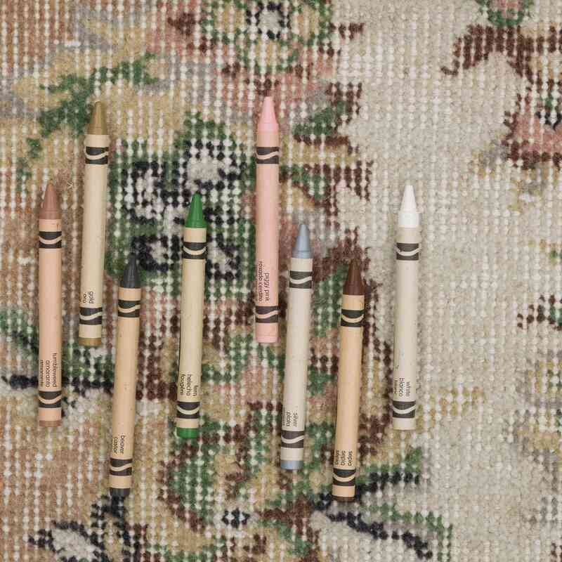 El Dokuma Vintage Halı - 113 cm x 210 cm - K0066585