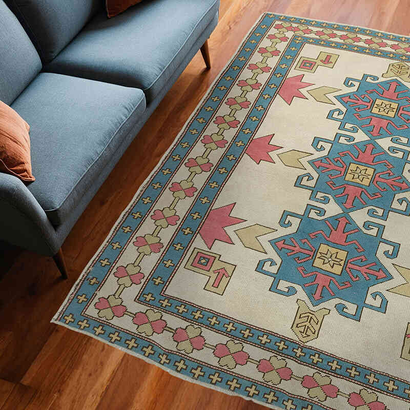El Dokuma Vintage Hali - 192 cm x 232 cm - K0066589