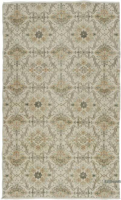 Vintage Turkish Hand-Knotted Rug - 4'  x 6' 7" (48" x 79")