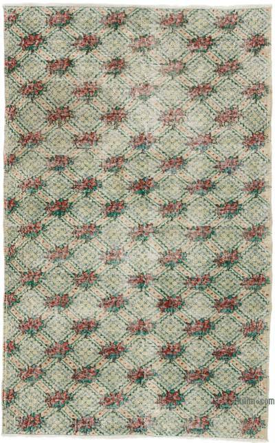 El Dokuma Vintage Halı - 117 cm x 190 cm