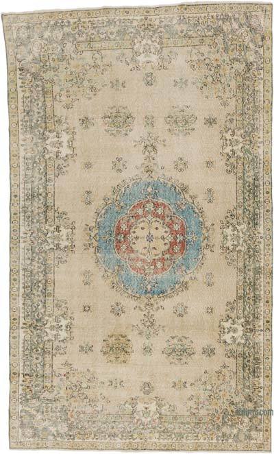Alfombra Vintage Turca Anudada a Mano - 175 cm x 292 cm