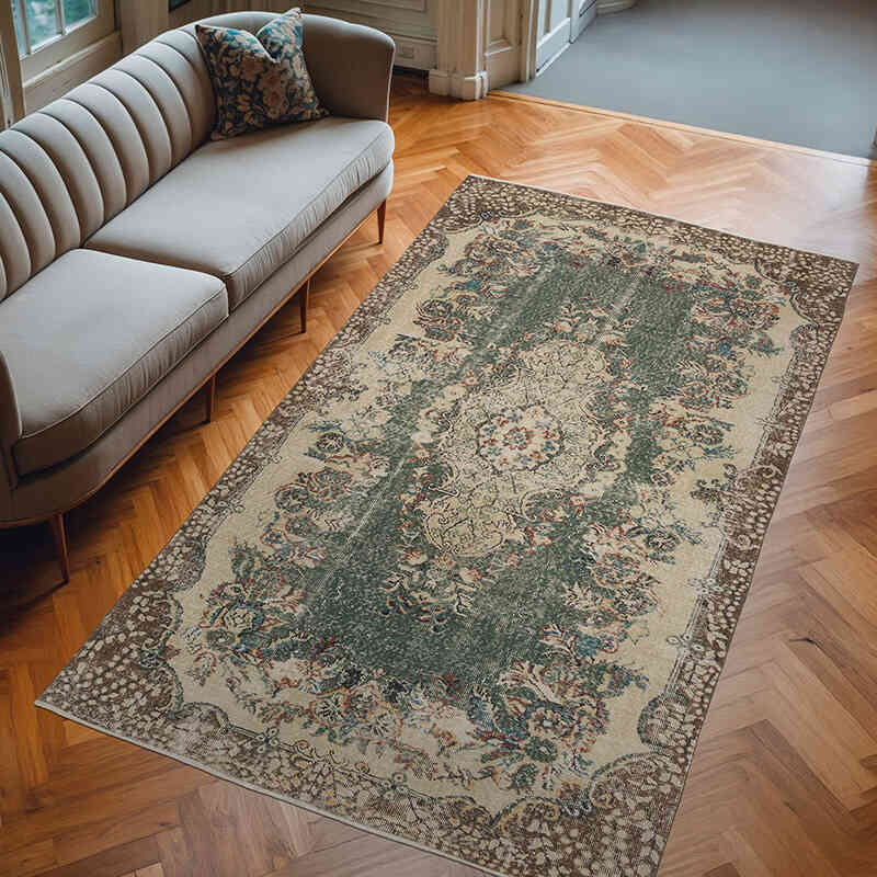 El Dokuma Vintage Hali - 173 cm x 298 cm - K0066604