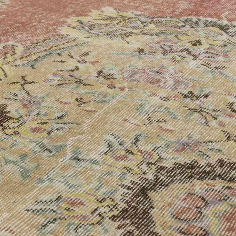 Vintage Turkish Hand-Knotted Rug - 6' 7" x 10'  (79" x 120") - K0066606