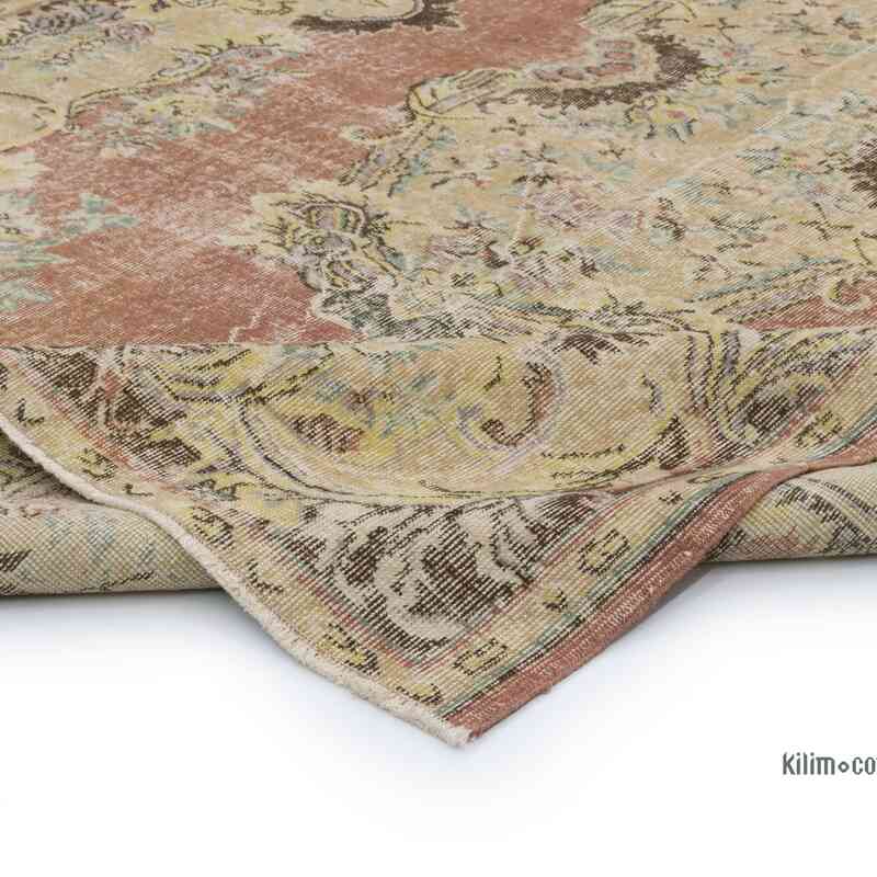 Vintage Turkish Hand-Knotted Rug - 6' 7" x 10'  (79" x 120") - K0066606