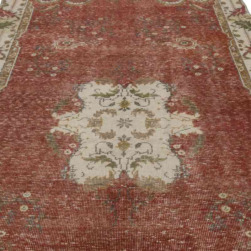 Vintage Turkish Hand-Knotted Rug - 5' 8" x 9' 4" (68" x 112") - K0066610