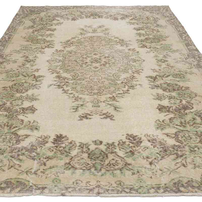Vintage Turkish Hand-Knotted Rug - 5' 3" x 8' 4" (63" x 100") - K0066612
