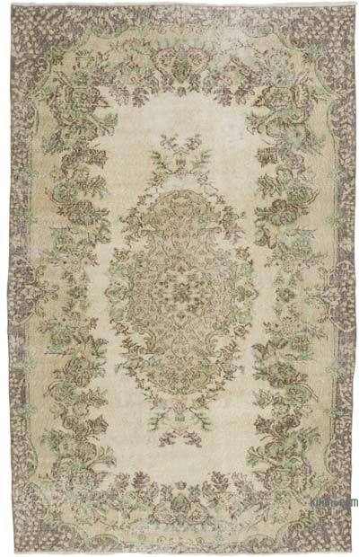Alfombra Vintage Turca Anudada a Mano - 160 cm x 255 cm