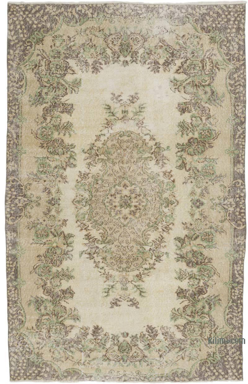 Vintage Turkish Hand-Knotted Rug - 5' 3" x 8' 4" (63" x 100") - K0066612