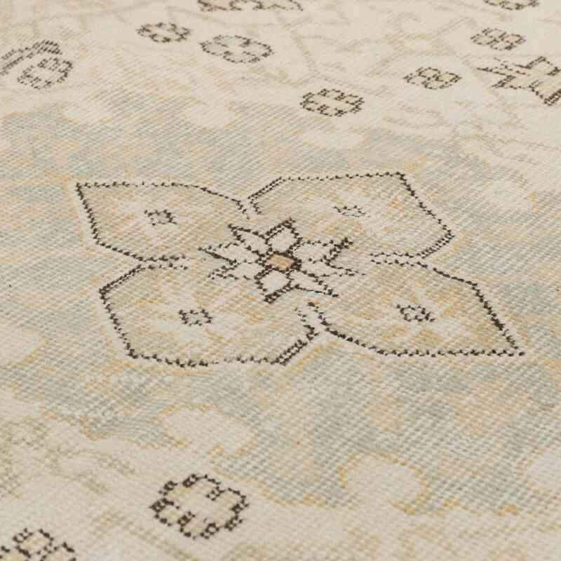 Vintage Turkish Hand-Knotted Rug - 4' 1" x 7' 9" (49" x 93") - K0066615