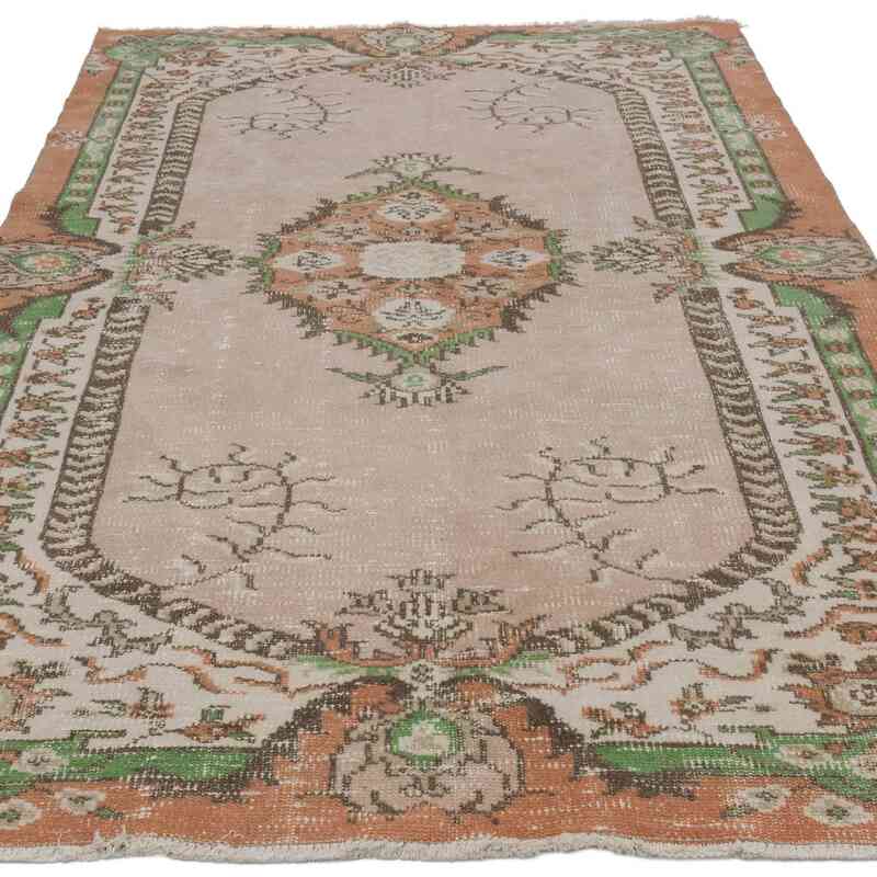 Vintage Turkish Hand-Knotted Rug - 4' 4" x 7' 7" (52" x 91") - K0066630