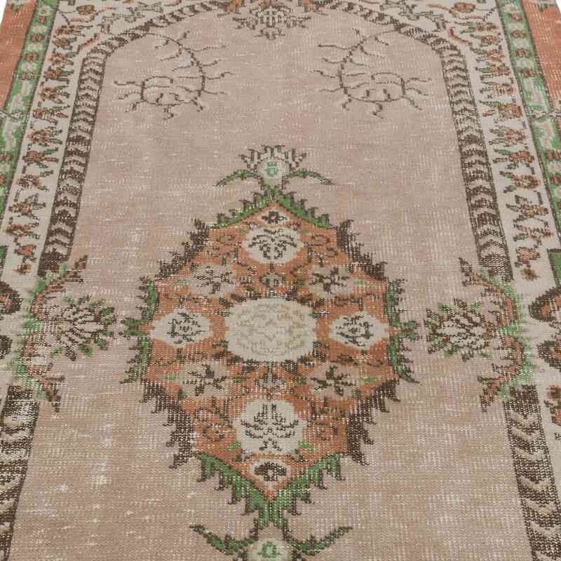 Vintage Turkish Hand-Knotted Rug - 4' 4" x 7' 7" (52" x 91") - K0066630