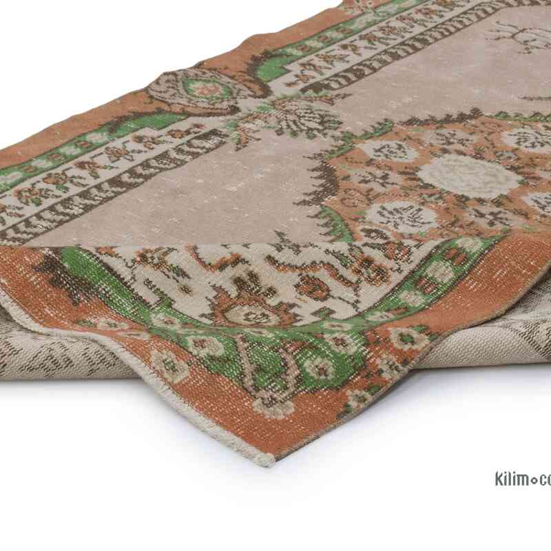 Vintage Turkish Hand-Knotted Rug - 4' 4" x 7' 7" (52" x 91") - K0066630