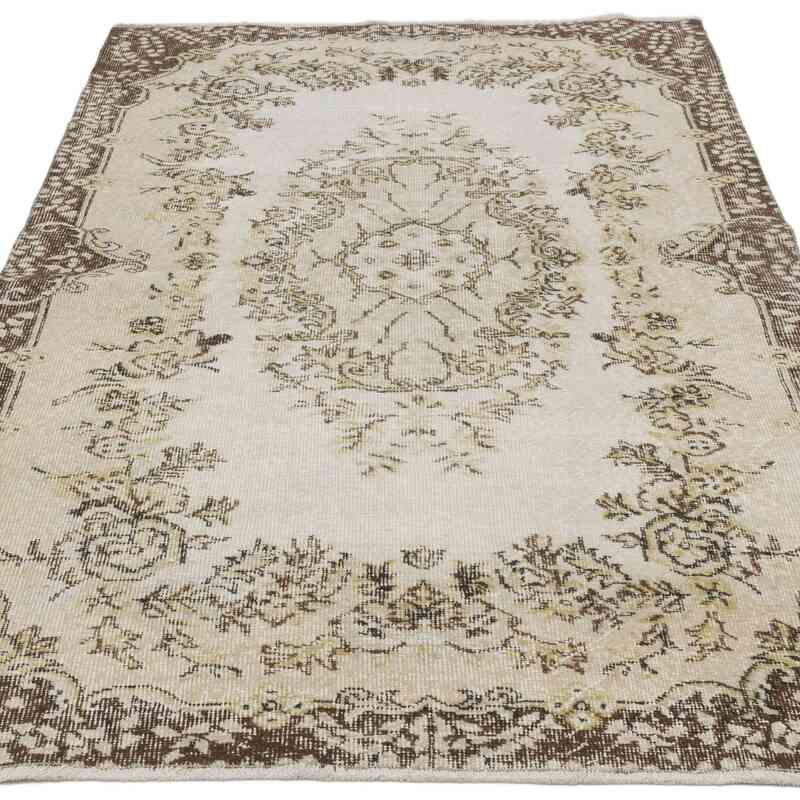 Vintage Turkish Hand-Knotted Rug - 3' 8" x 6' 9" (44" x 81") - K0066641