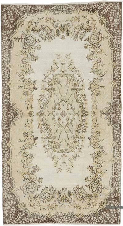 Vintage Turkish Hand-Knotted Rug - 3' 8" x 6' 9" (44" x 81")
