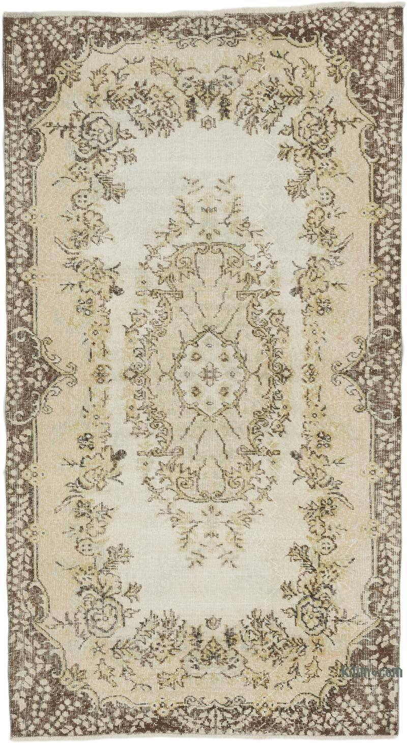 Vintage Turkish Hand-Knotted Rug - 3' 8" x 6' 9" (44" x 81") - K0066641