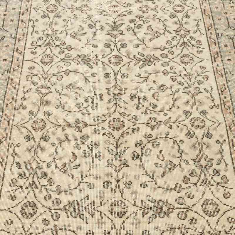 Alfombra Vintage Turca Anudada a Mano - 119 cm x 205 cm - K0066646