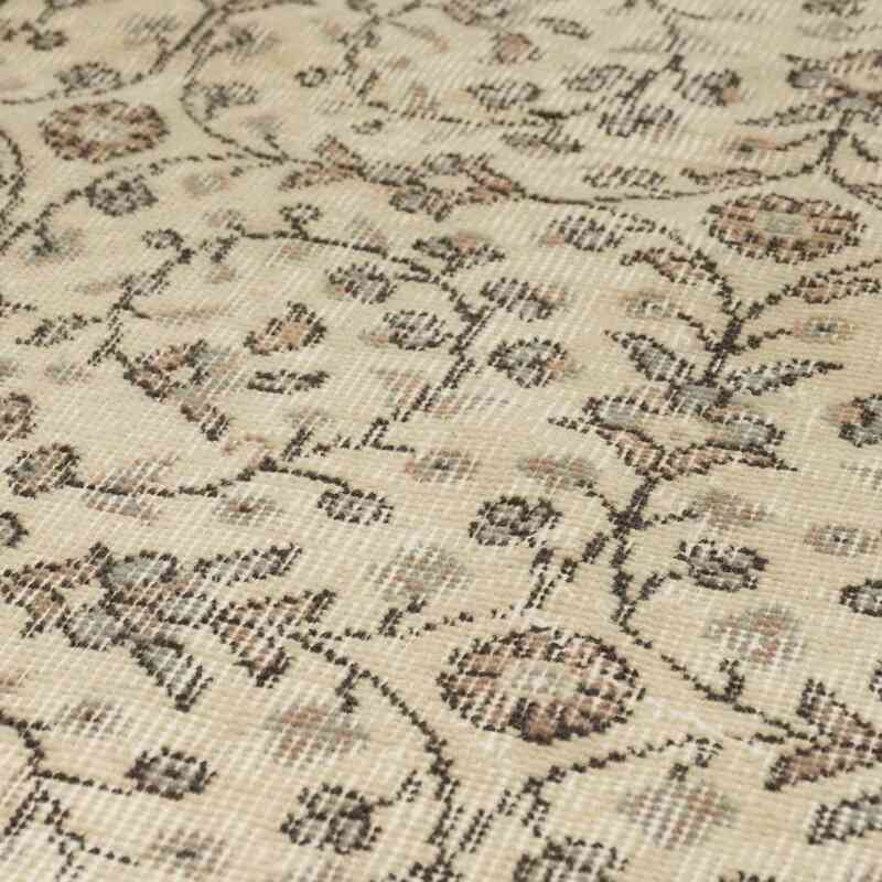 Alfombra Vintage Turca Anudada a Mano - 119 cm x 205 cm - K0066646