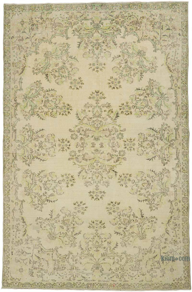 Vintage Turkish Hand-Knotted Rug - 7' 2" x 10' 10" (86" x 130") - K0066670