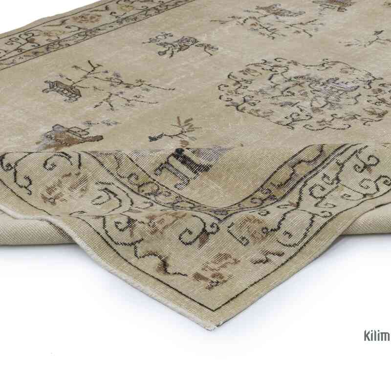 Vintage Turkish Hand-Knotted Rug - 7'  x 9' 11" (84" x 119") - K0066672