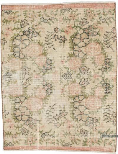 El Dokuma Vintage Halı - 78 cm x 98 cm