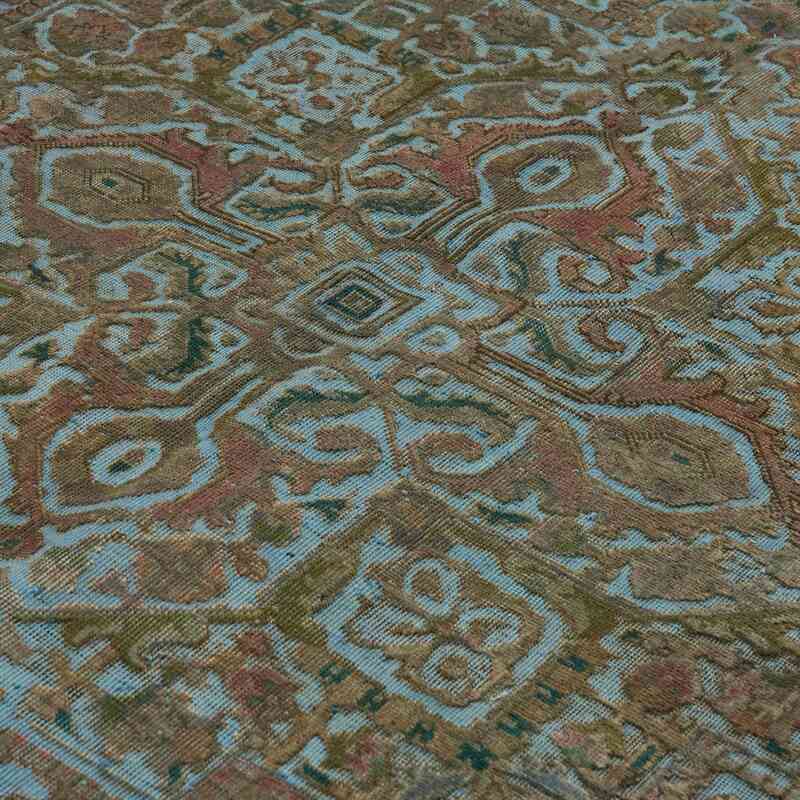 Over-dyed Vintage Hand-Knotted Oriental Rug - 9' 7" x 12' 6" (115" x 150") - K0066699