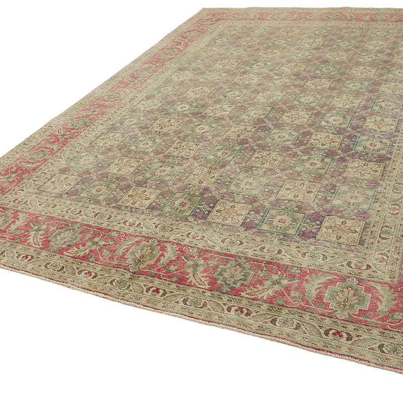 Alfombra Oriental Vintage Anudada a Mano - 241 cm x 340 cm - K0066717