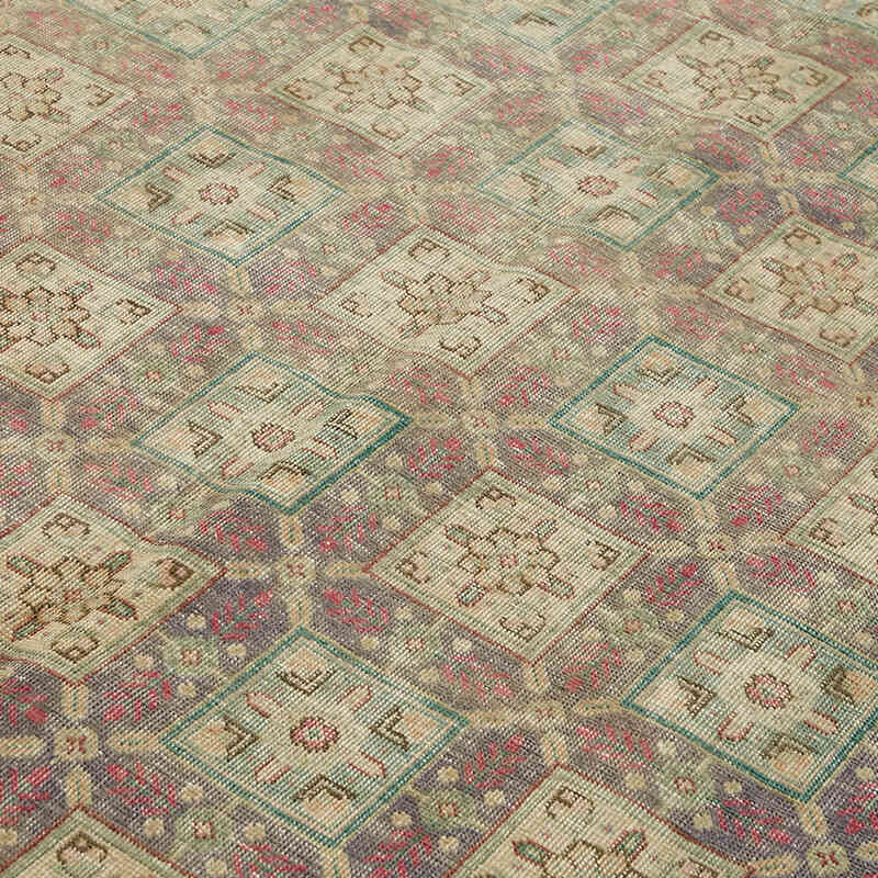 Alfombra Oriental Vintage Anudada a Mano - 241 cm x 340 cm - K0066717