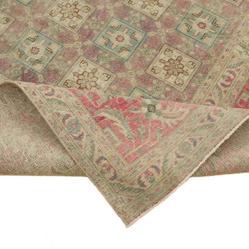 Alfombra Oriental Vintage Anudada a Mano - 241 cm x 340 cm - K0066717