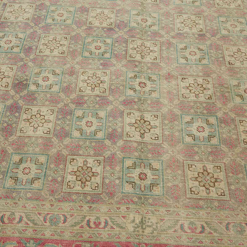 Alfombra Oriental Vintage Anudada a Mano - 241 cm x 340 cm - K0066717