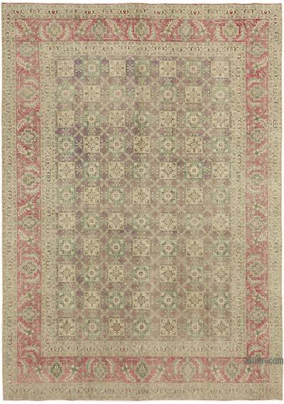 Vintage Hand-Knotted Oriental Rug - 7' 11" x 11' 2" (95" x 134")