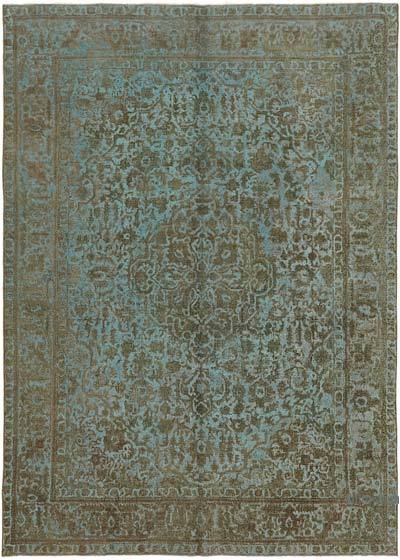 Alfombra Turca Vintage Sobre-teñida - 243 cm x 332 cm